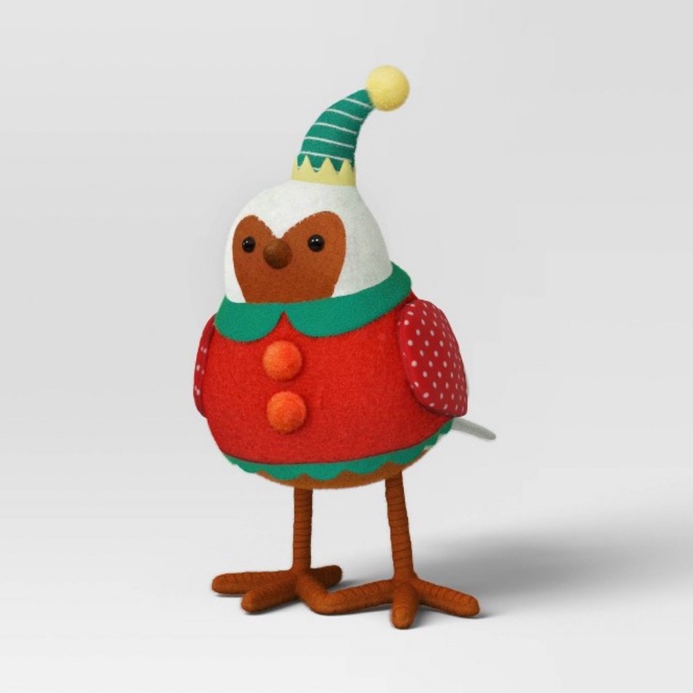 Target Wondershop Featherly Friends 2023 Christmas Elf Bird Bauble NWT